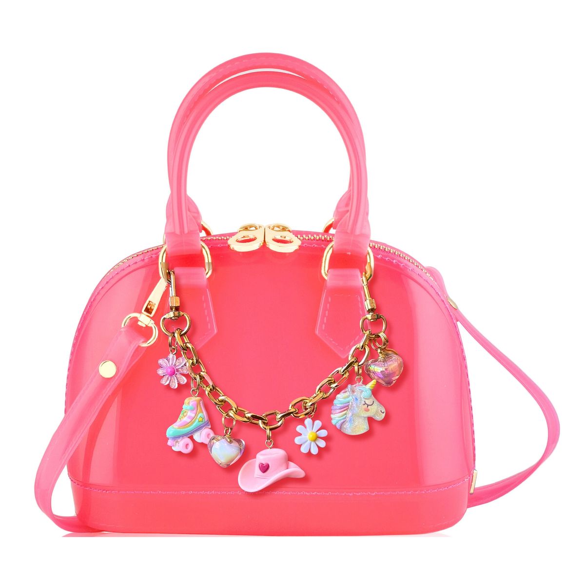 Purse Let's Go Girls in Bubblegum