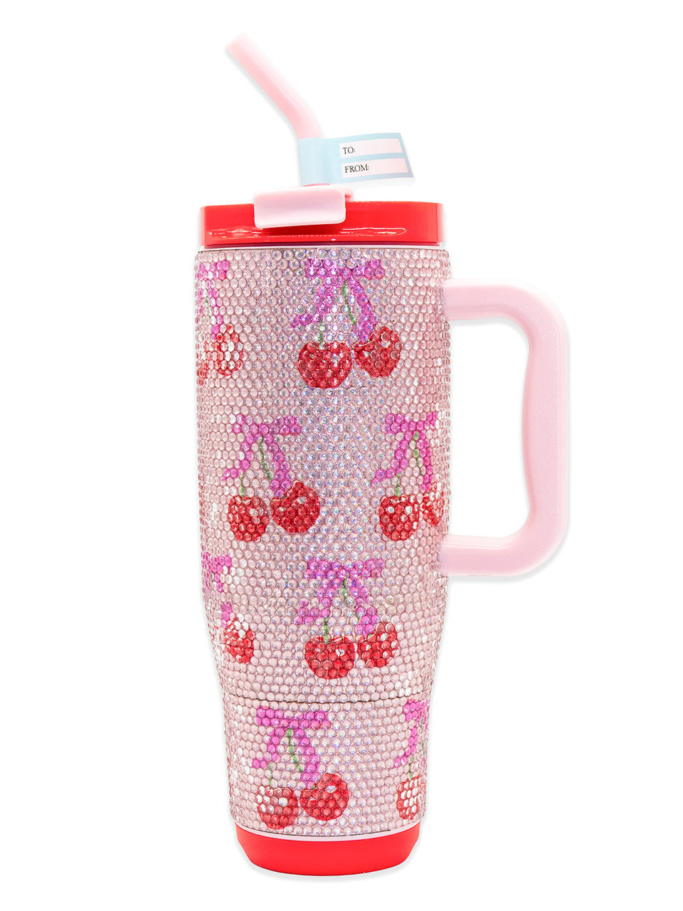 Simply Southern Rhinestone Cherry Tumbler 40oz