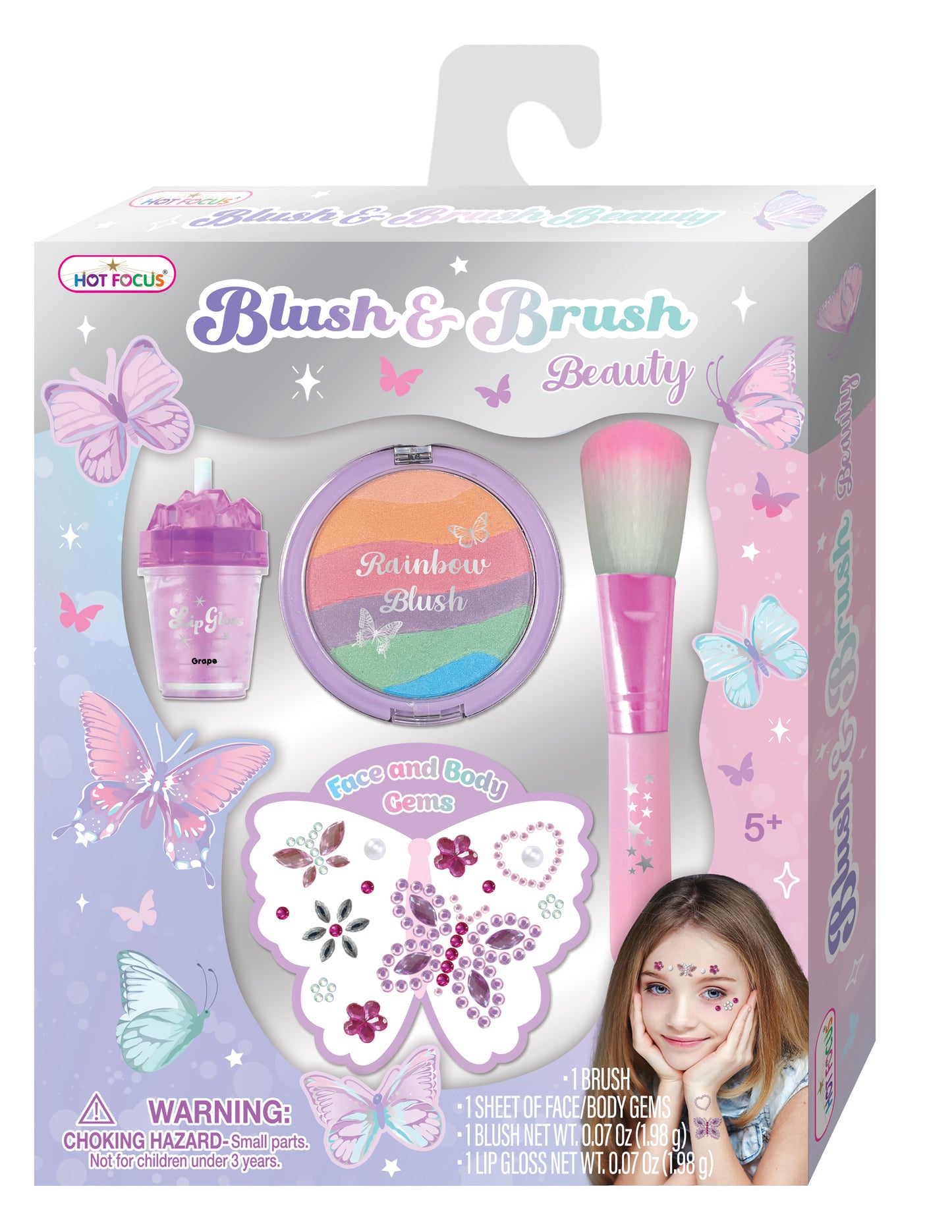 Blush&Brush Beauty, Tie Dye Butterfly