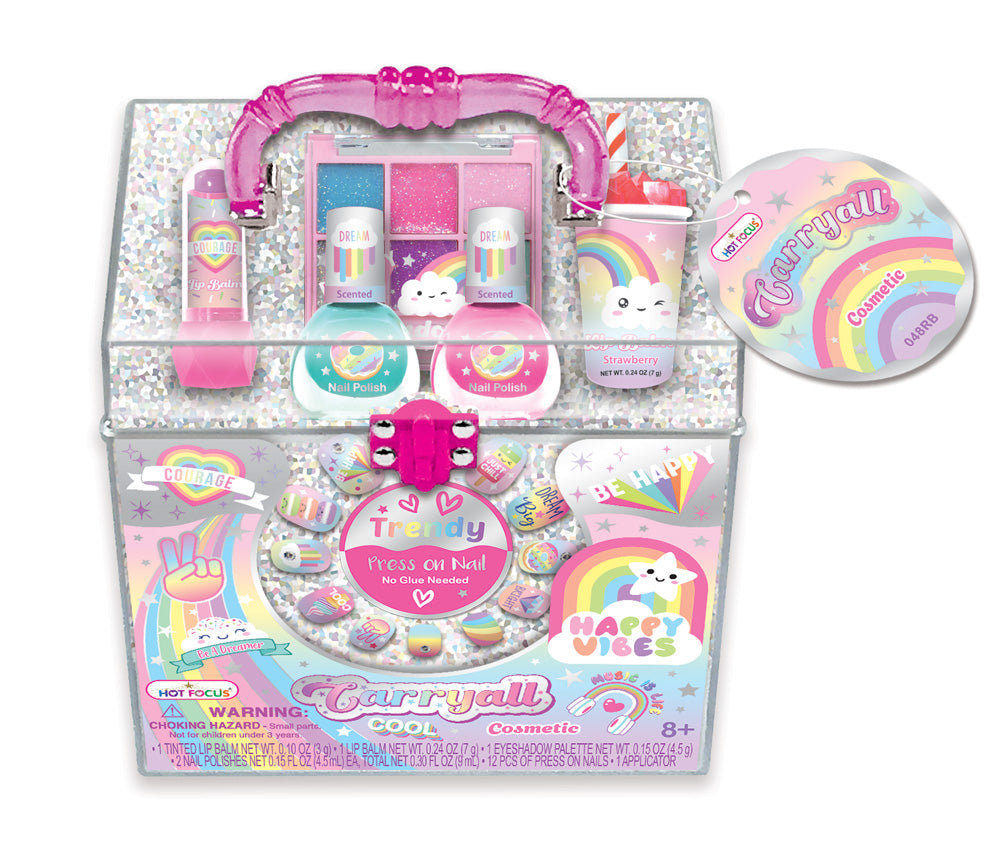 Rainbow Carry All Cosmetic