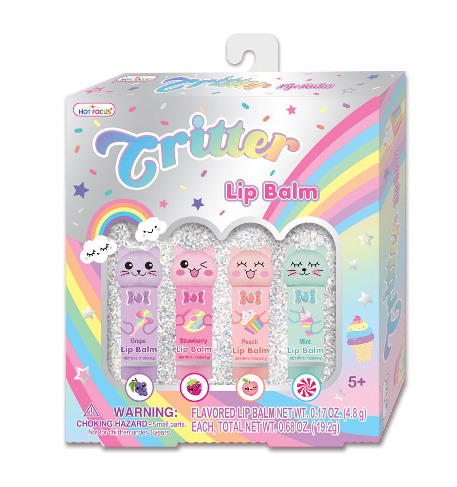Critter Lip Balm, Rainbow