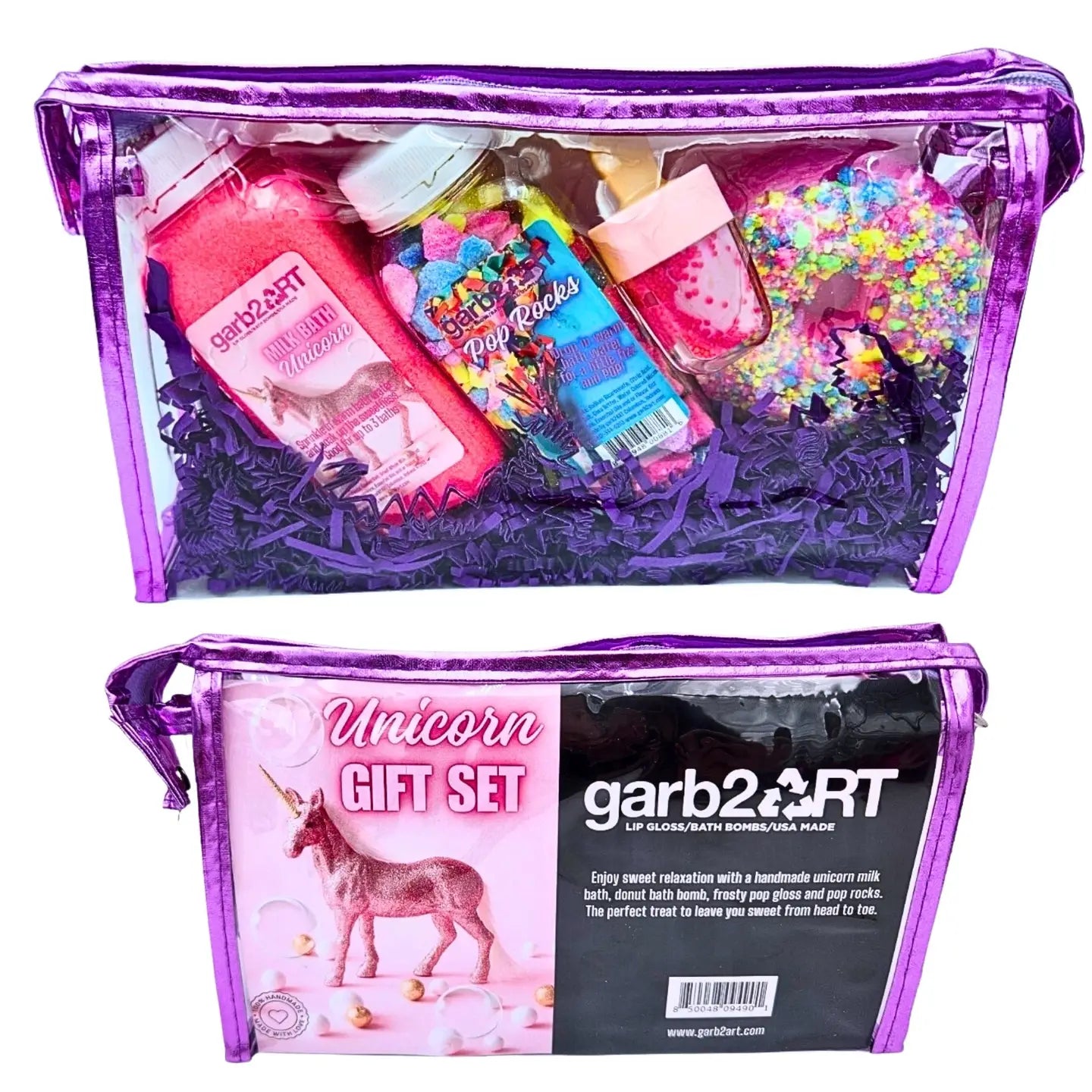 Garb Gift Set | Unicorn Bath Bomb