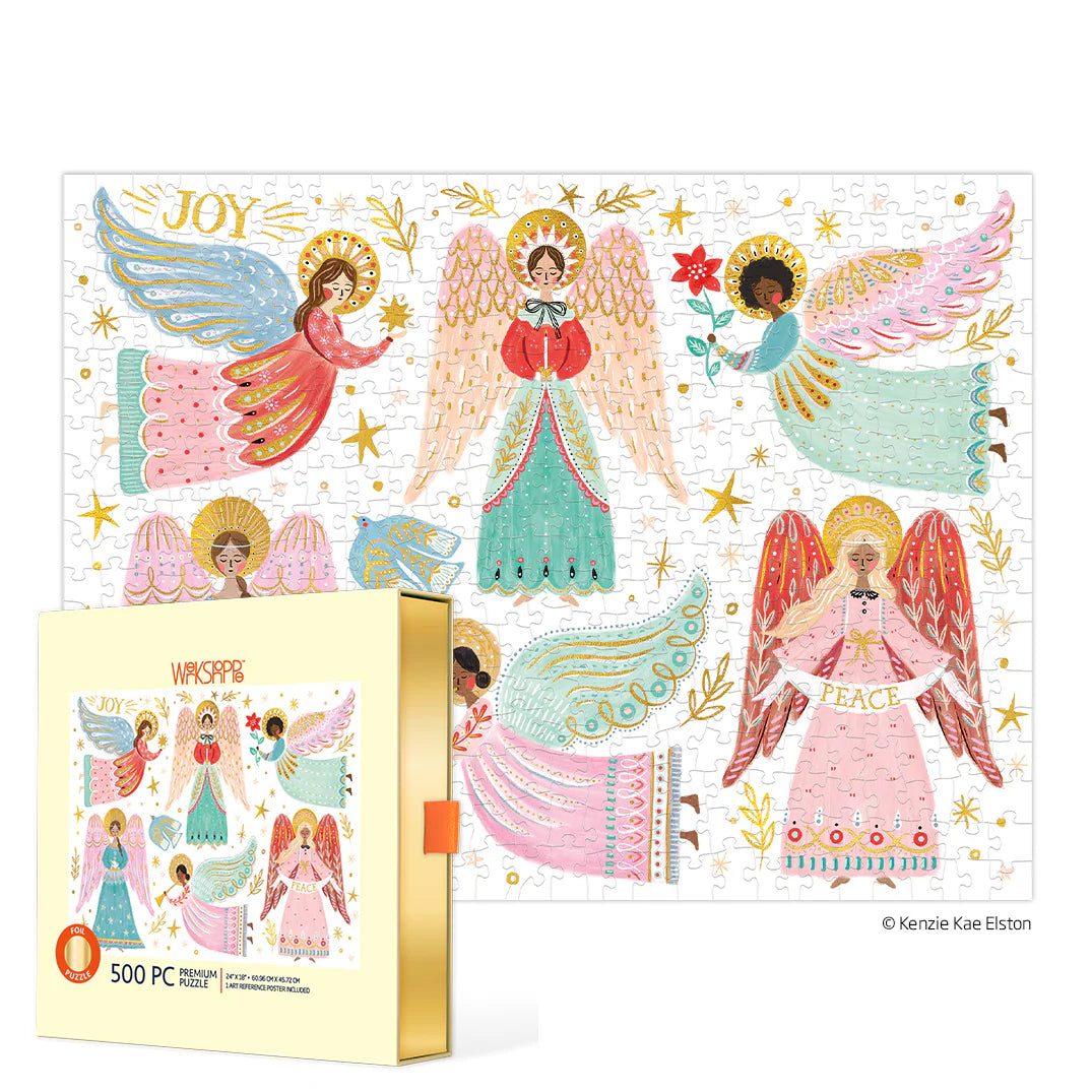500 Piece Heavenly Angels Puzzle