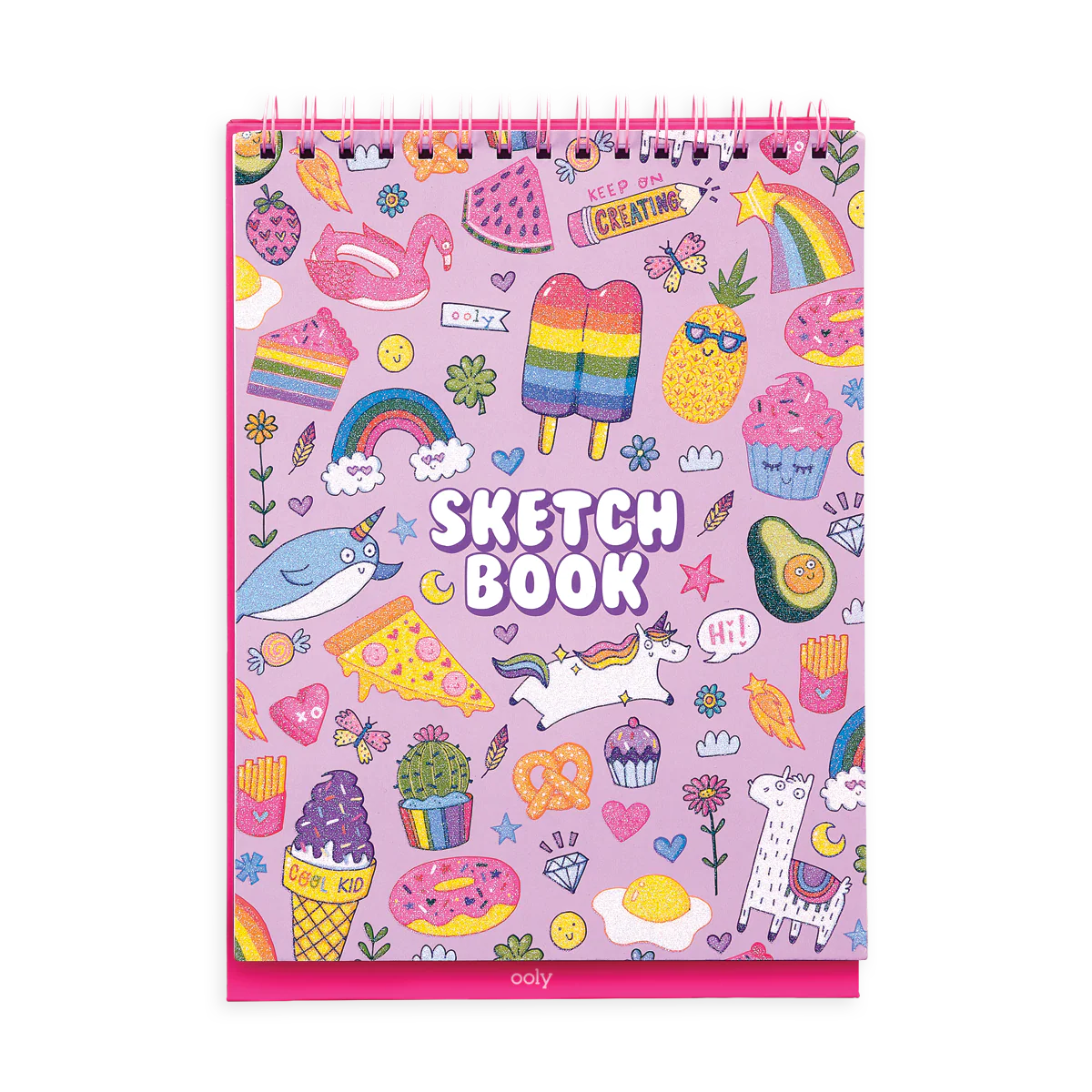 Standing Sketchbook - Cute Doodle World