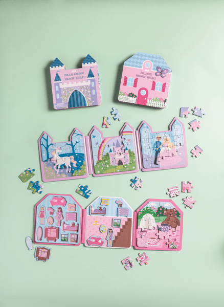 Magical Kingdom Magnetic Puzzle Book