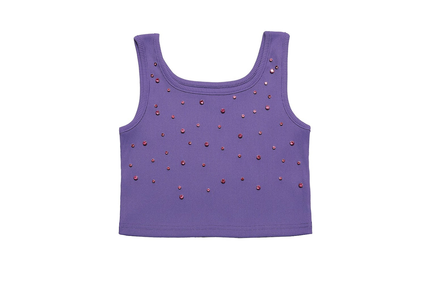 Purple Crop Top
