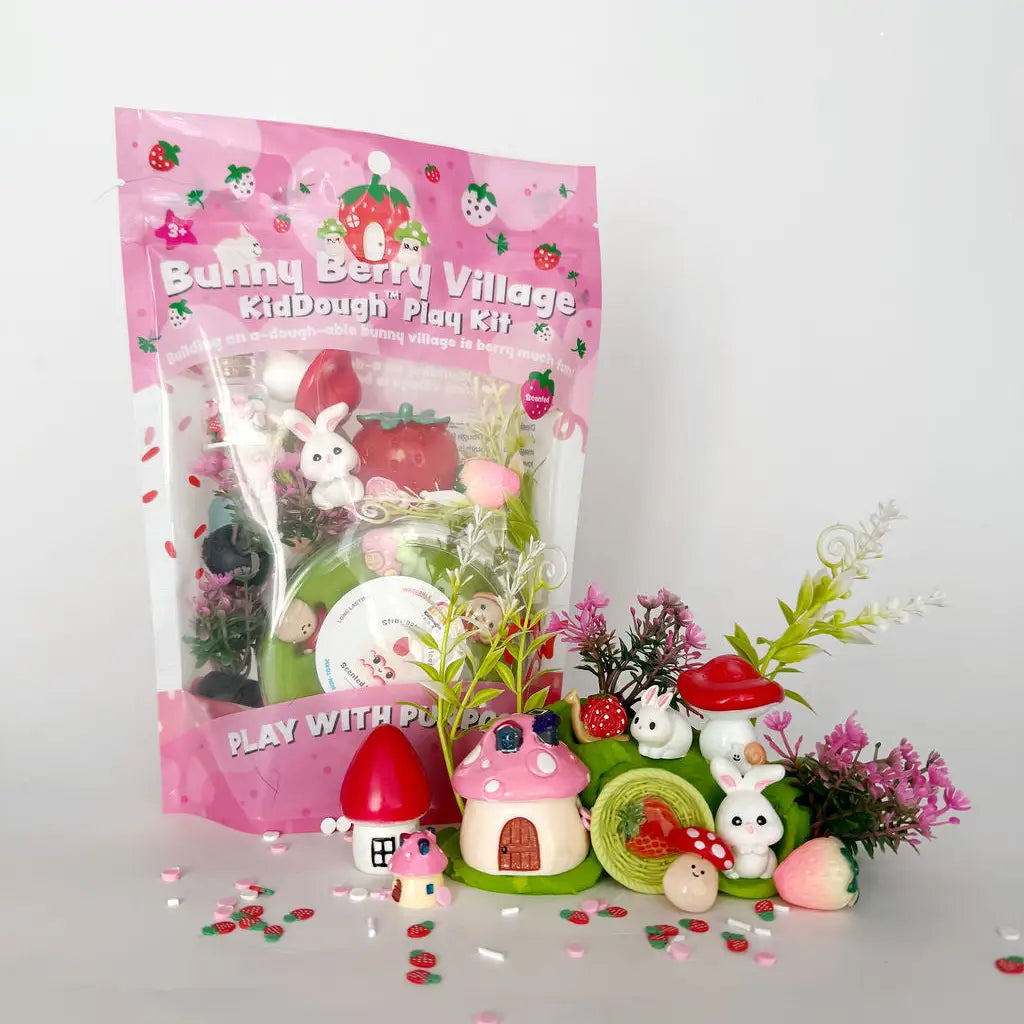 EGK Bunny Berry Village Kiddough Play Kit