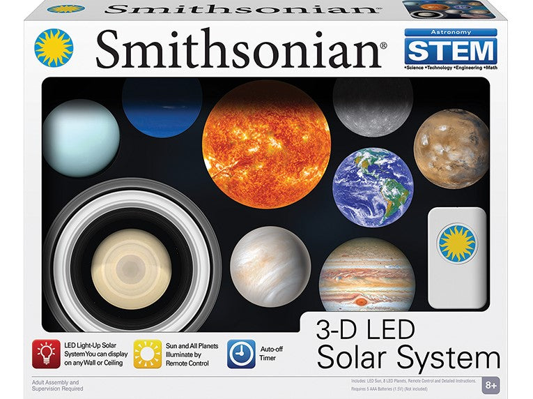 3D LED Solar System