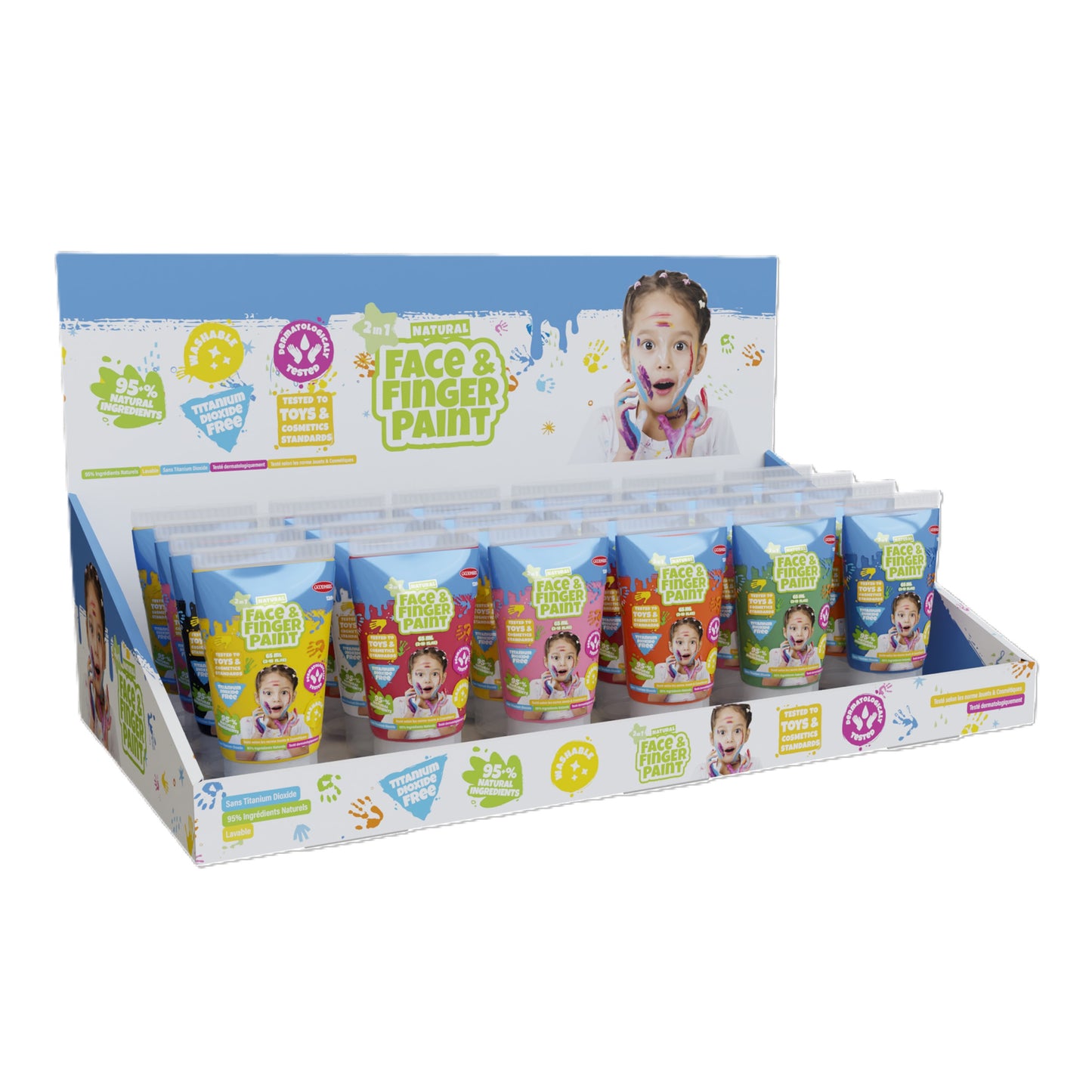 Natural Face & Finger Paints 2.3oz