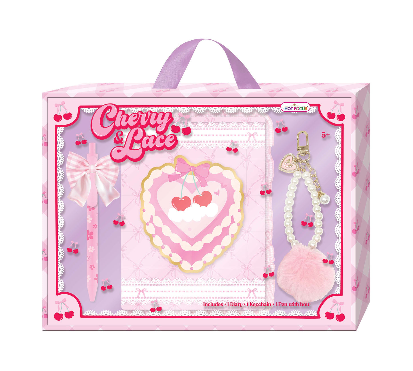 Cherry & Lace Diary Kit