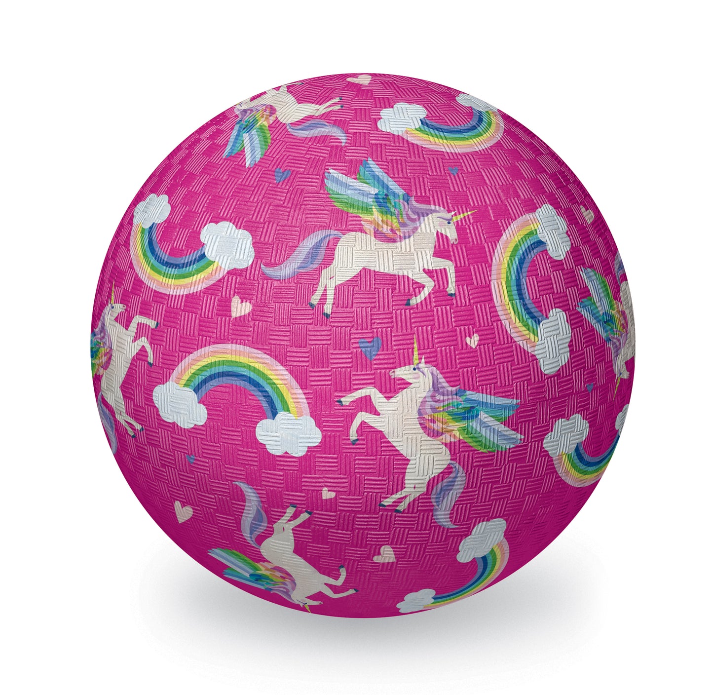 7in Playground Ball Unicorn Rainbow