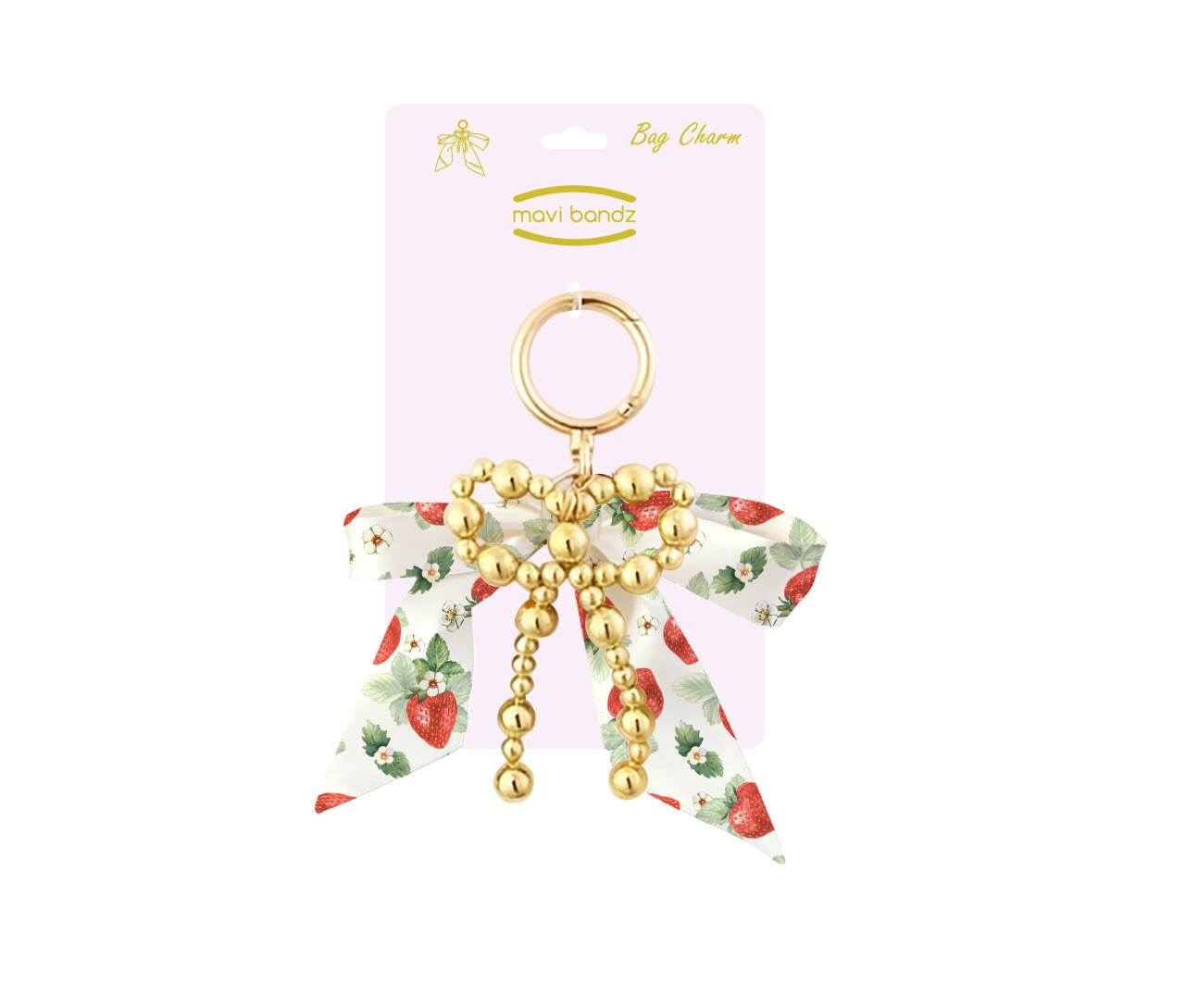Mavi Bow Bag Charm