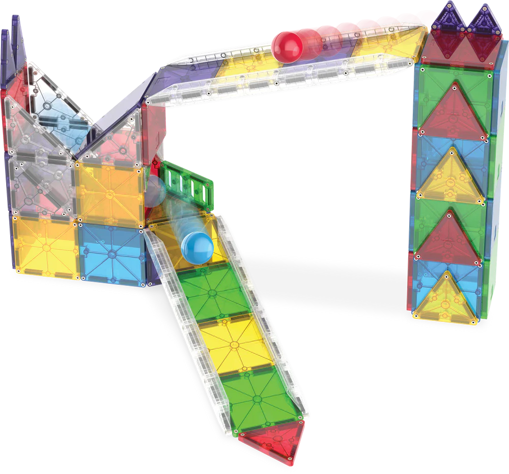 Magna-Tiles® Rail Racers Deluxe 90-Piece Set