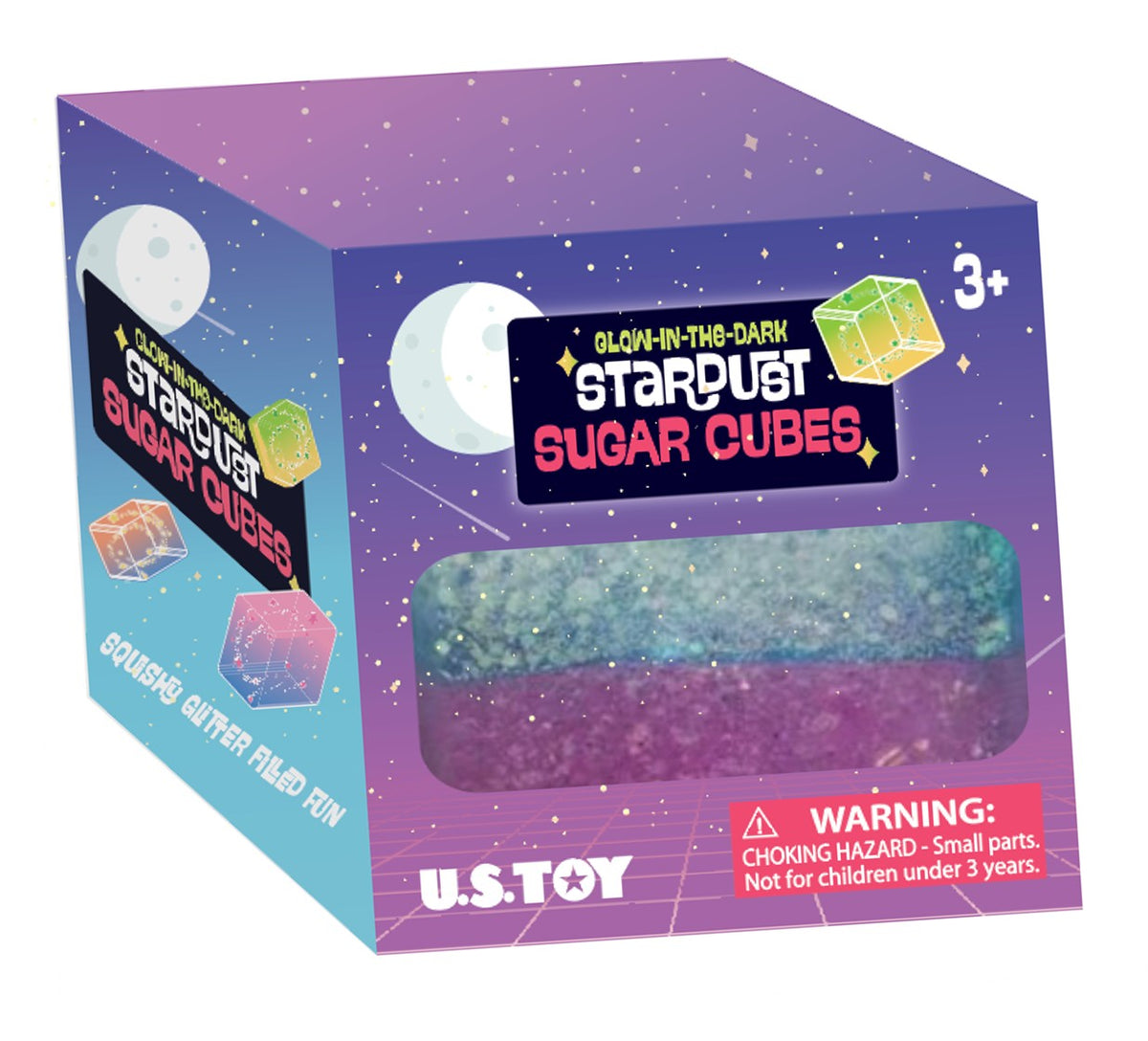 US Toy GID Stardust Sugar Cube