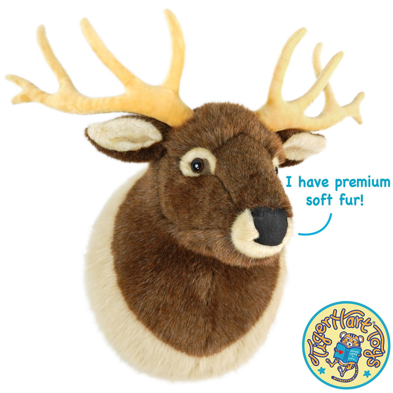 Evander The Elk Head - 25 Inch