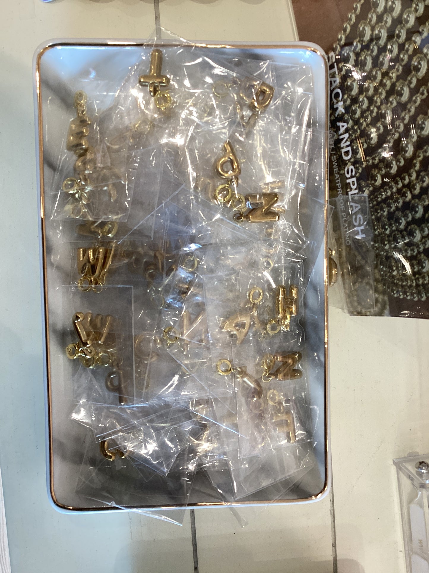 Alex Carol Letter Charm