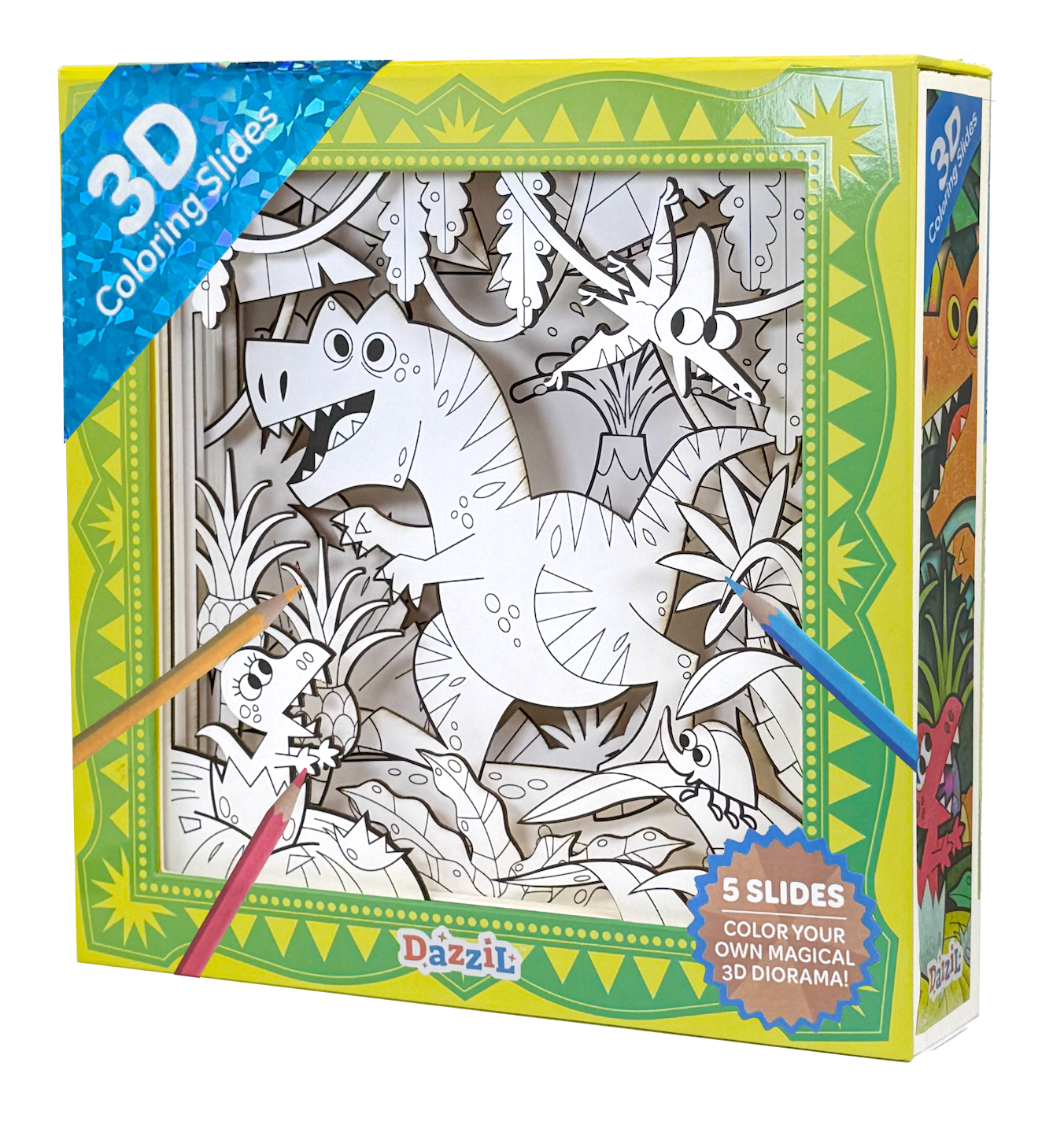 3D Coloring - Dinosaur