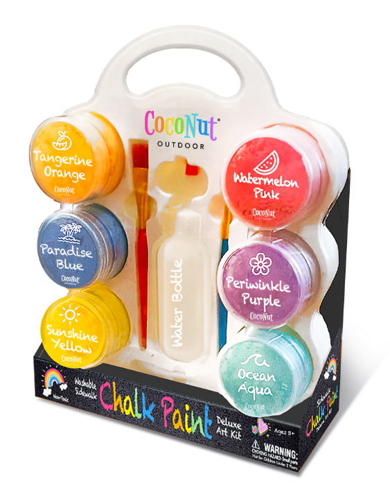 DIY Sidewalk Chalk Paint Set