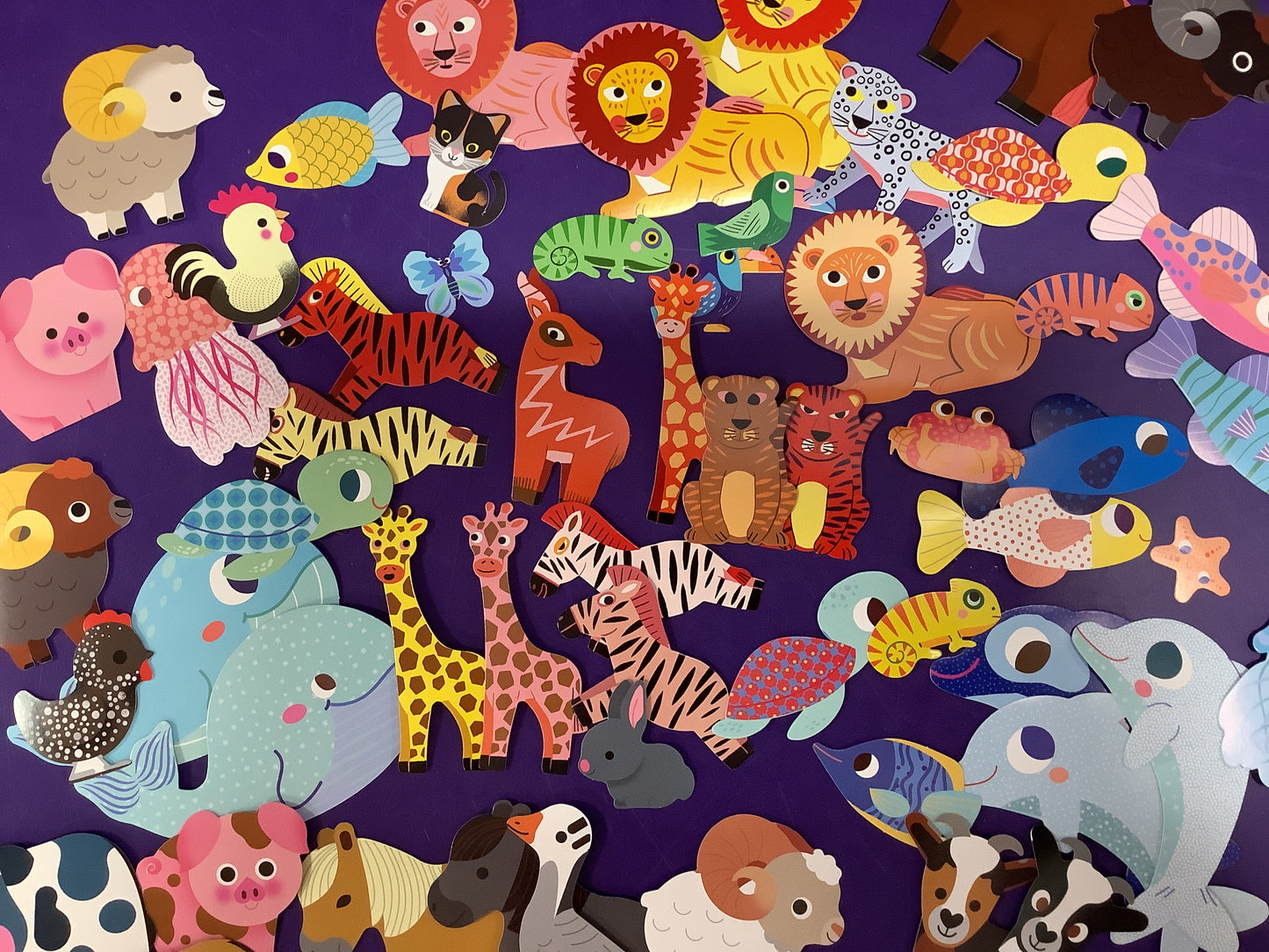 Animal stickers individual