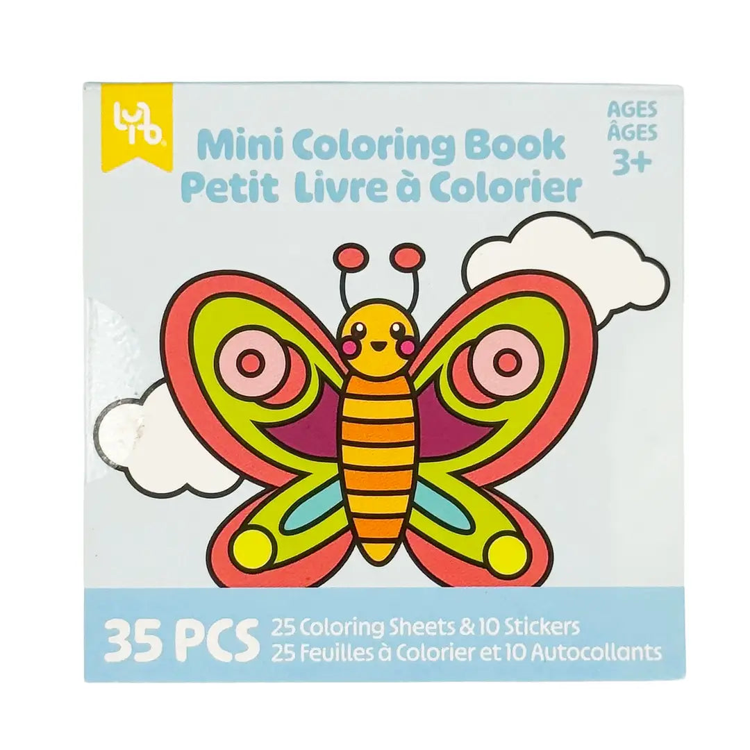 LYB Mini Coloring Book - Butterfly