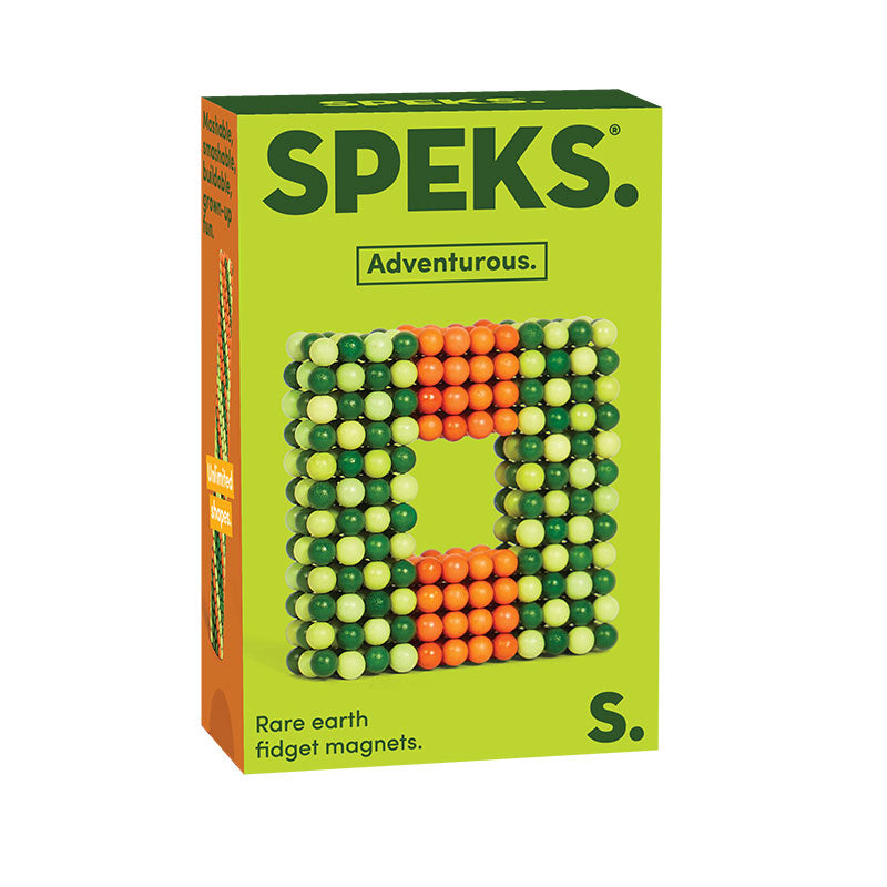 Speks 432 Fidget Magnets - Bolds Adventurous Green