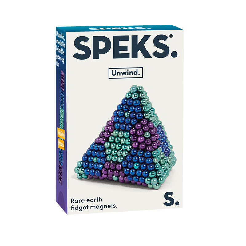 Speks 432 Fidget Magnets - Gradient Unwind Purple