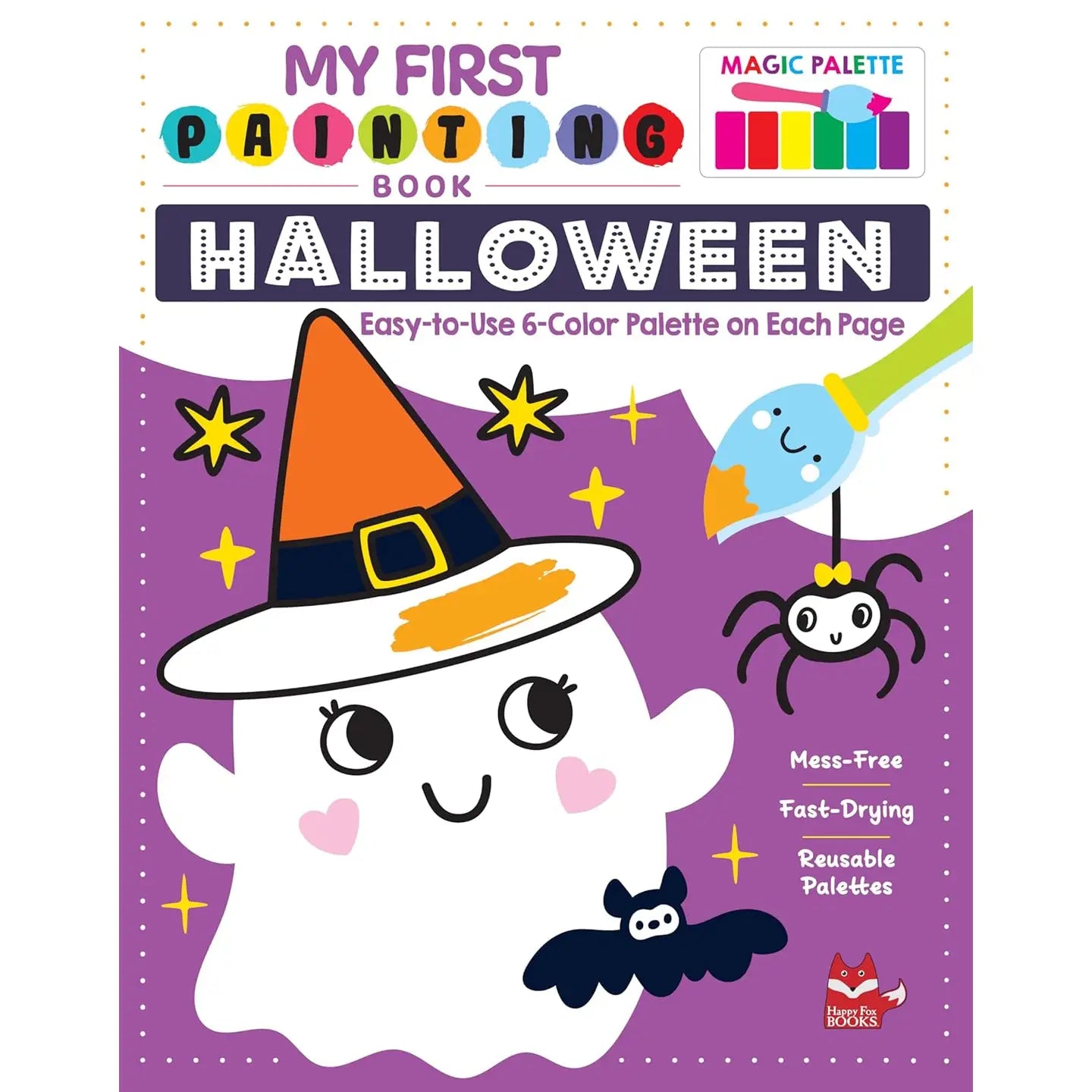 My First Painting Book: Halloween - Includes Paintbrush (Copy)