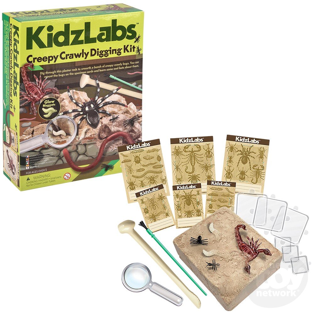 Kidlab Creepy Crawly Digging Kit