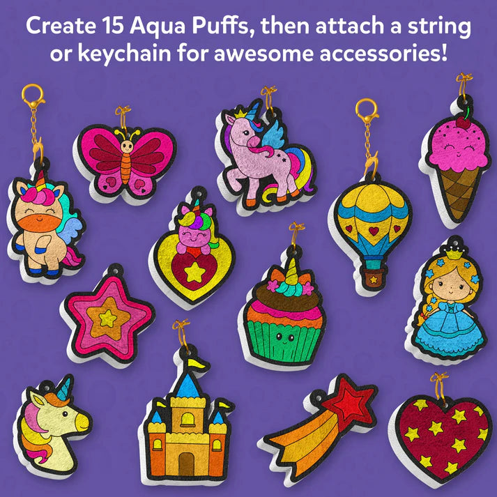 Aqua Puffs: Princesses &
Unicorns
