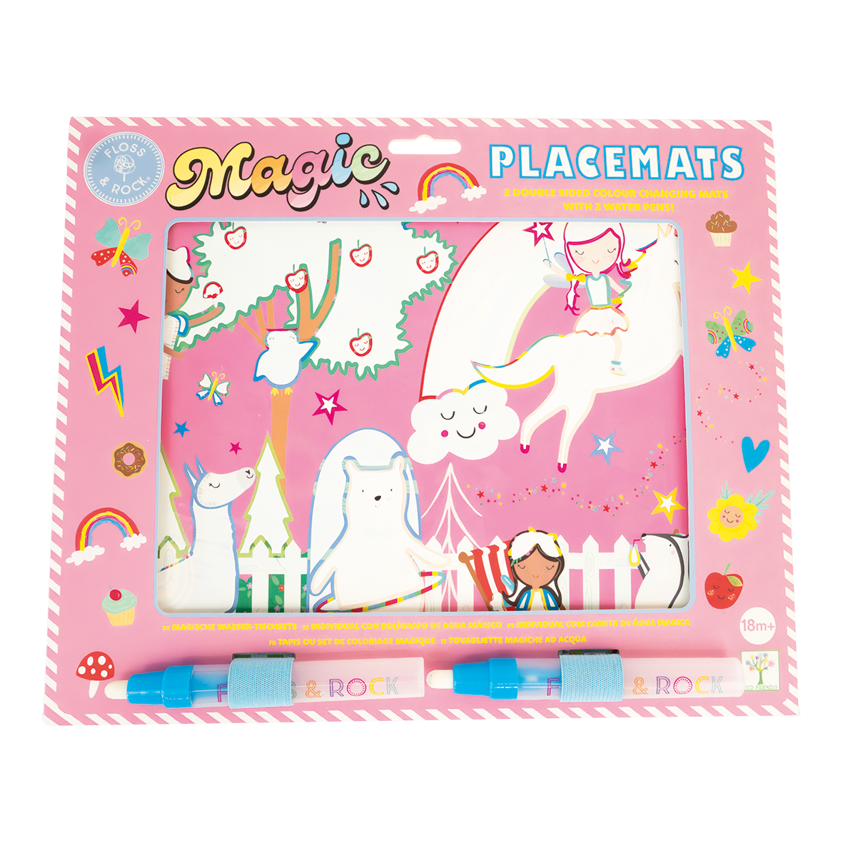 Rainbow Fairy Magic Water Mats