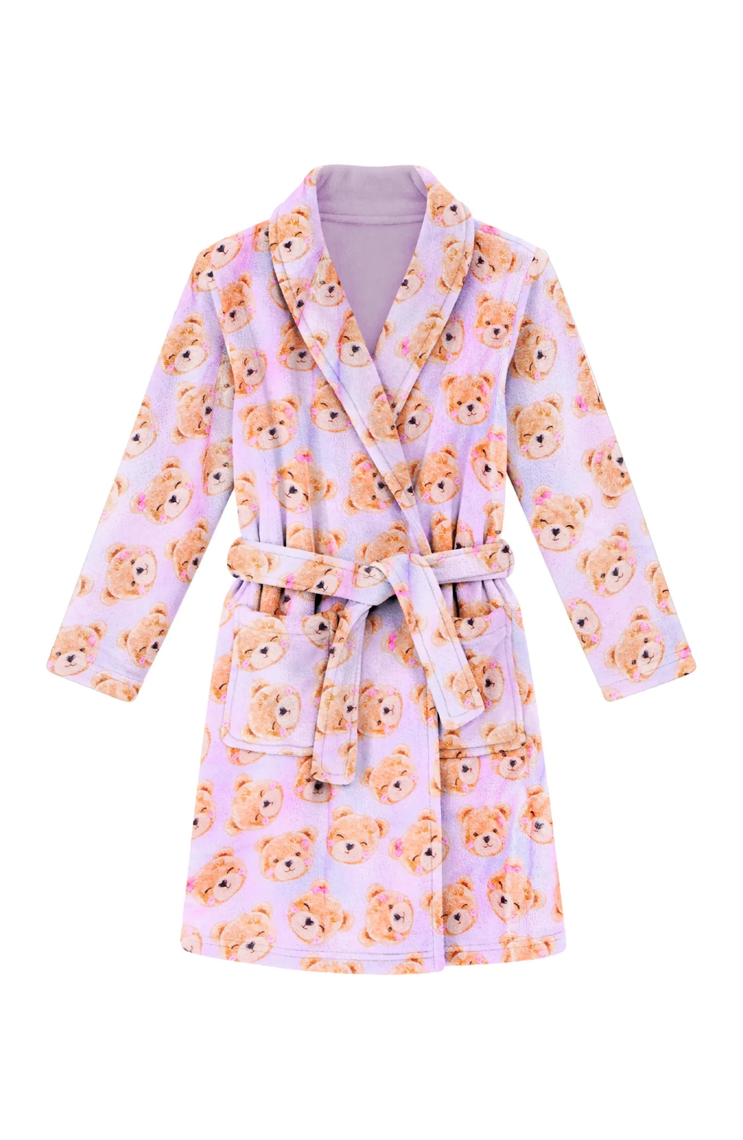Preppy Goose Teddy Plush Robe