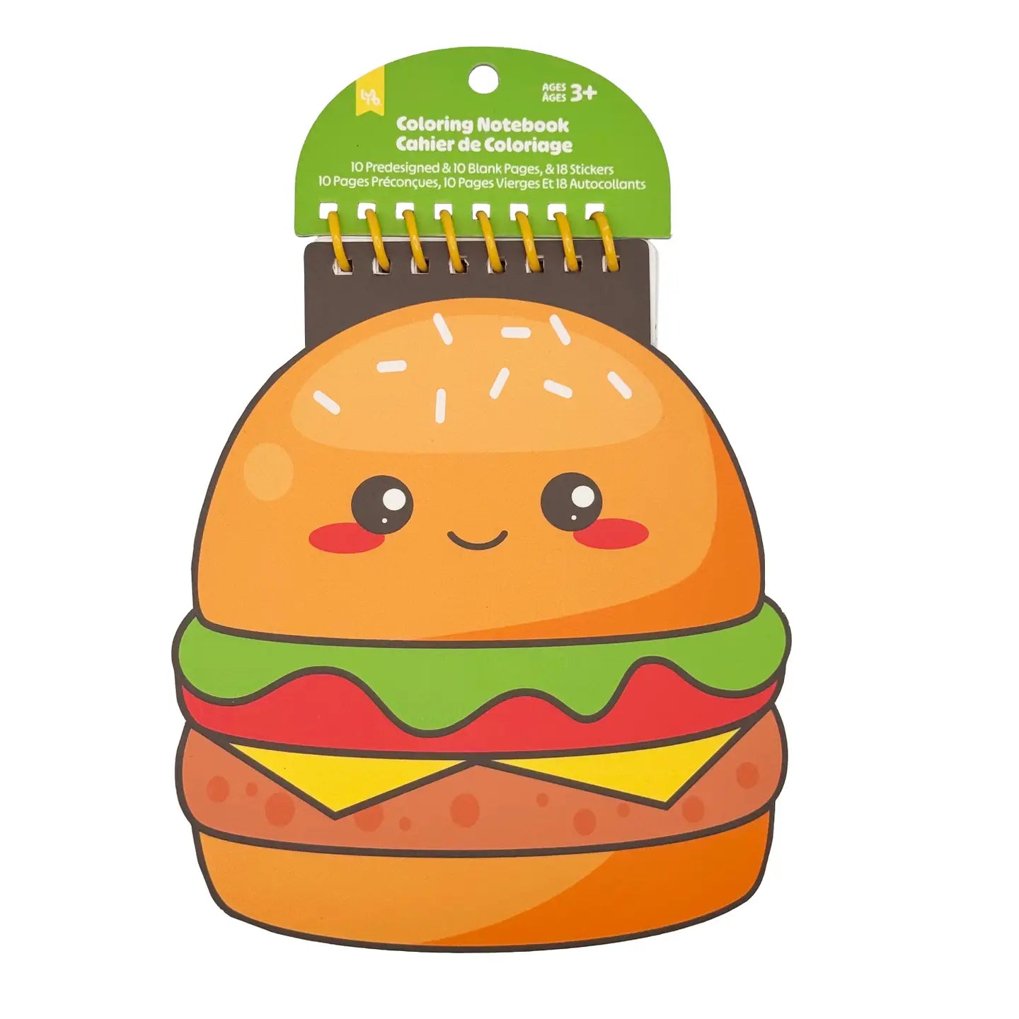 LYB Coloring Notebook - Burger