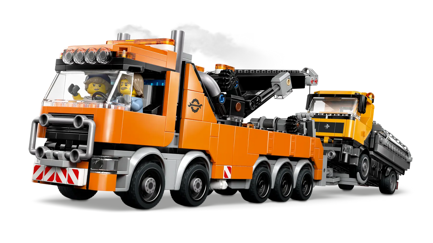 60467 Heavy-Duty Recovery Tow Truck with Crane