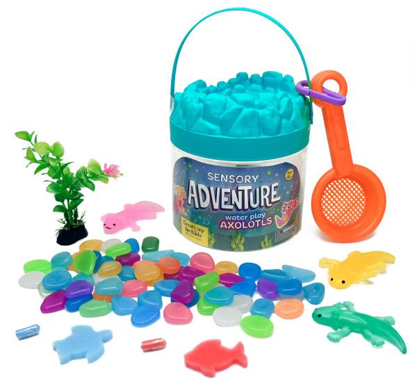 Sensory Adventure Water Play Axolotls