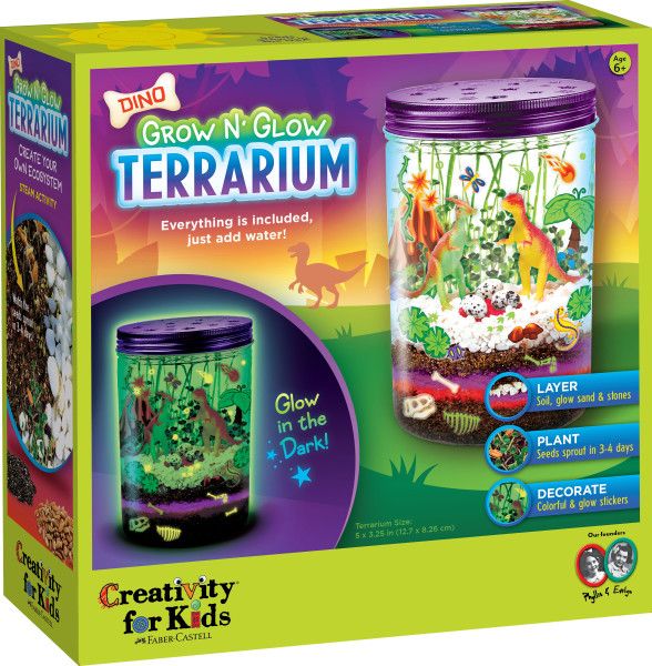 Grow N' Glow Terrarium Dinosaur
