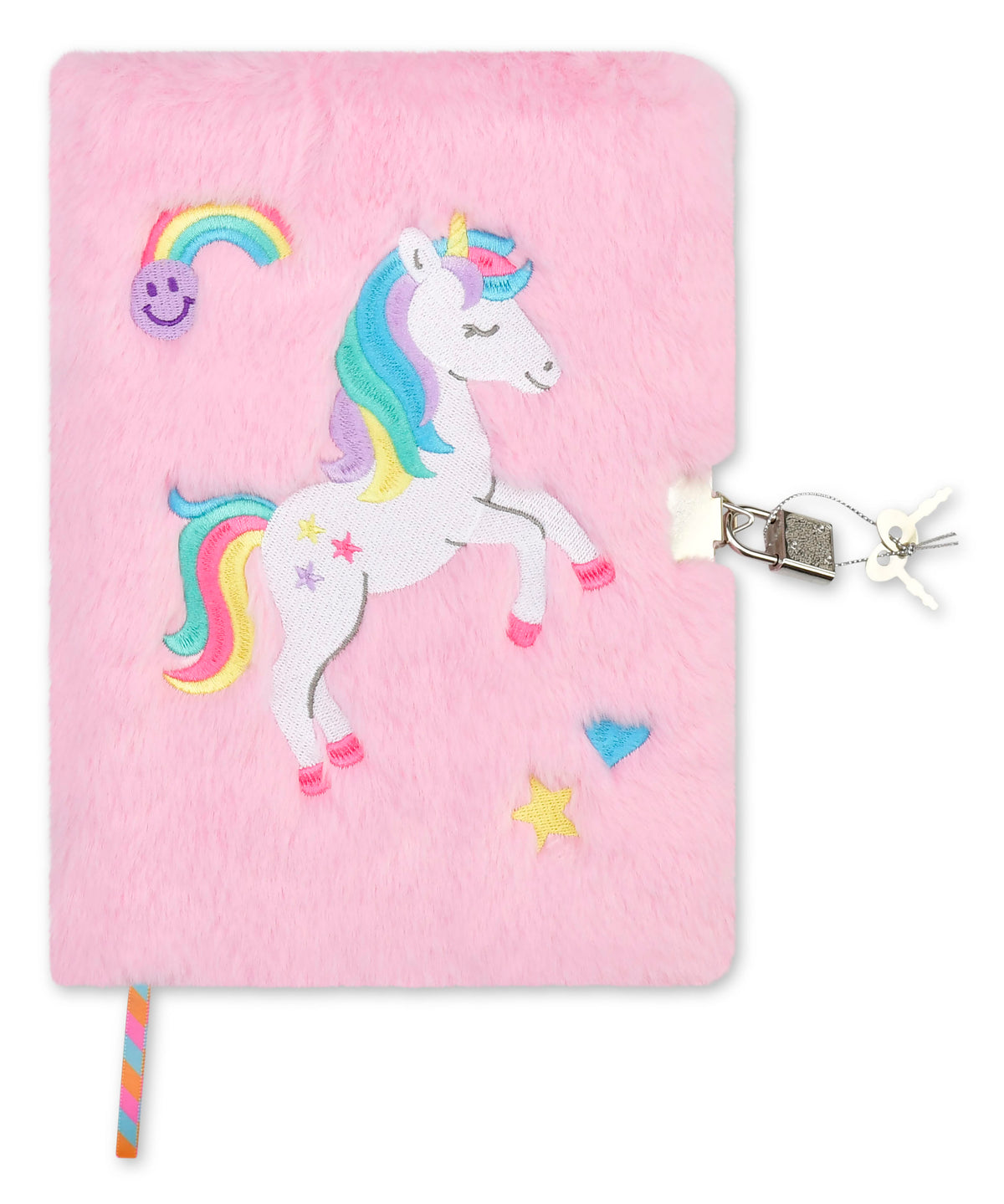 Unicorn Kisses Lock and Key Journal