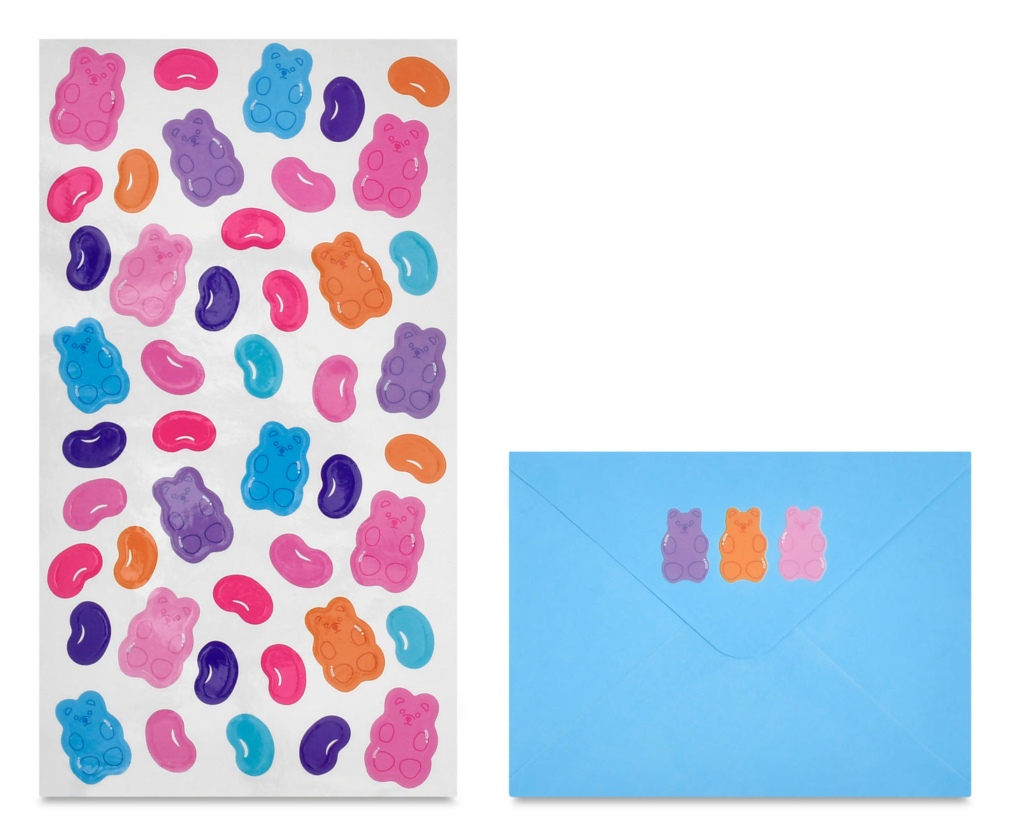 Jelly Bears Clipboard Set