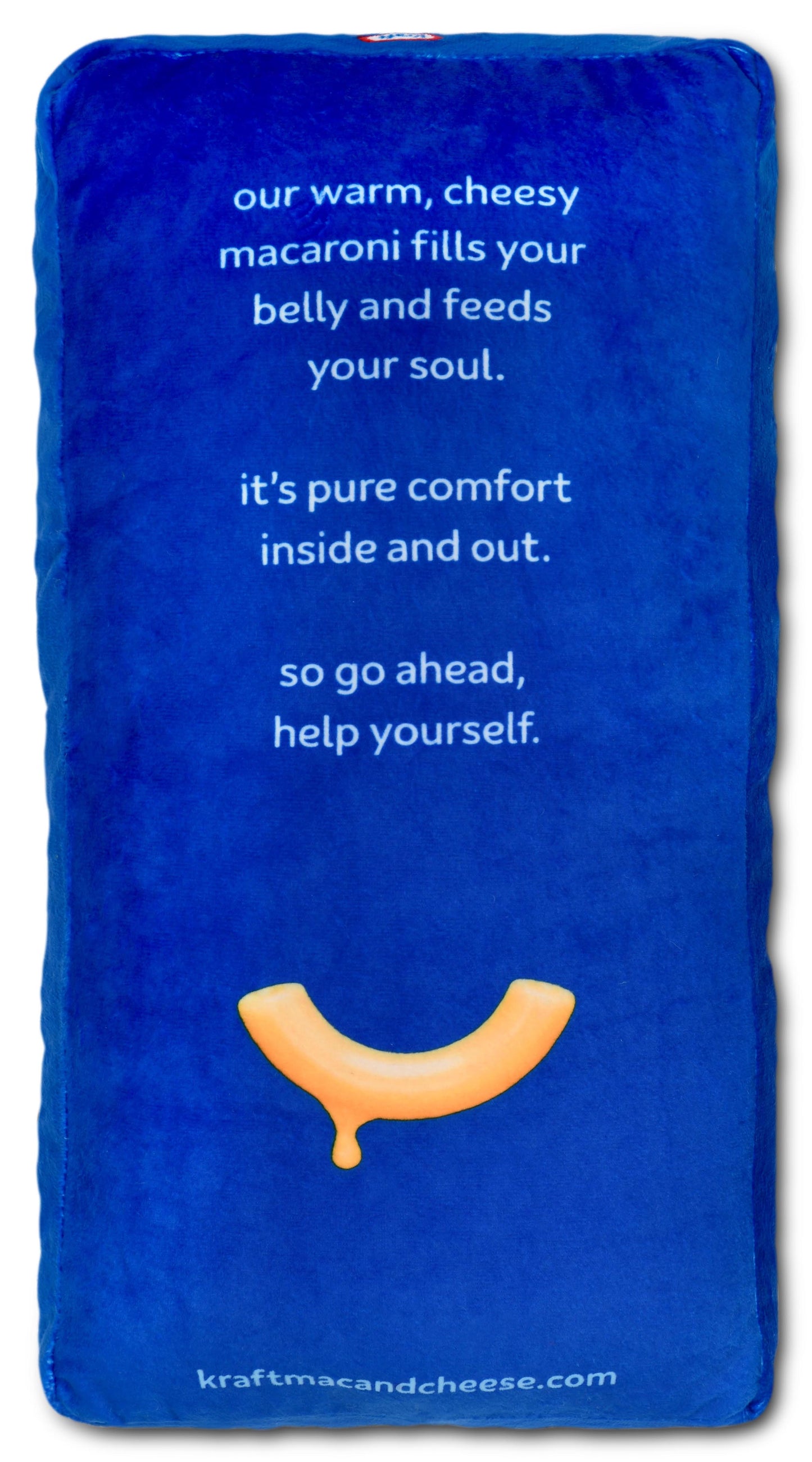 Kraft Mac and Cheese Packaging Plush