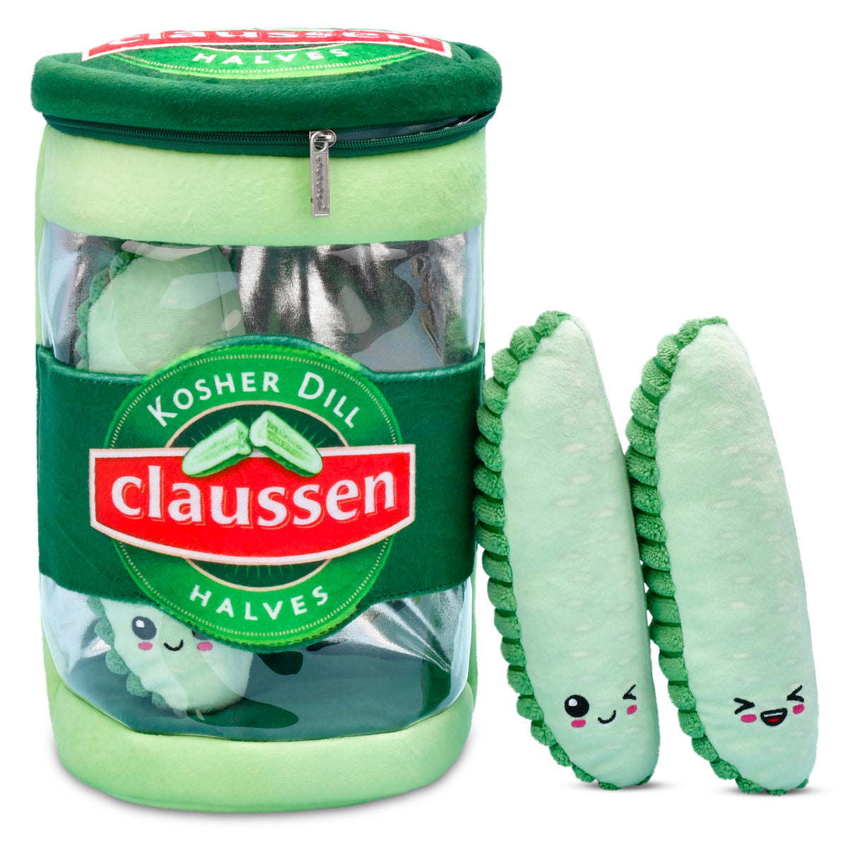 Claussen Pickles Packaging Plush