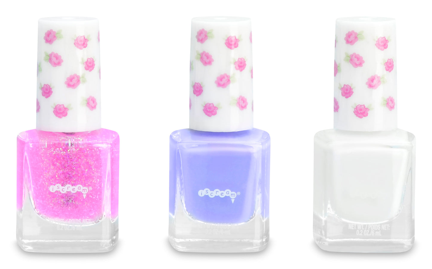 Fancy Floral Nail Polish Set