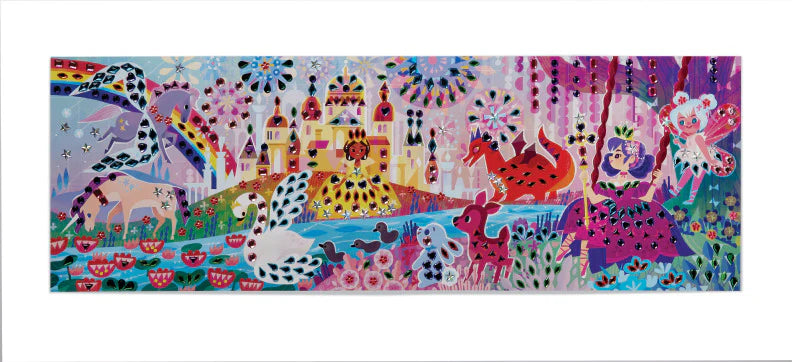Jewel Art Poster in Fairytale Magic