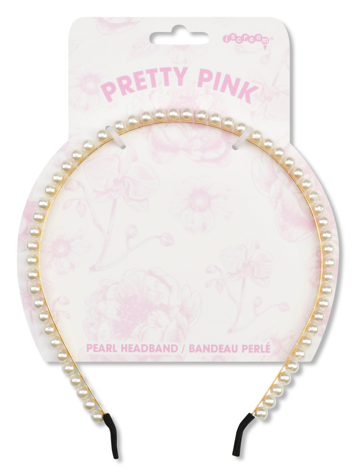 Pretty Pink Pearl Headband