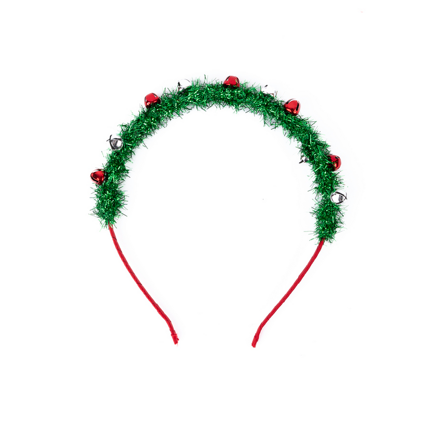 Deck the Halls Tinsel Headband