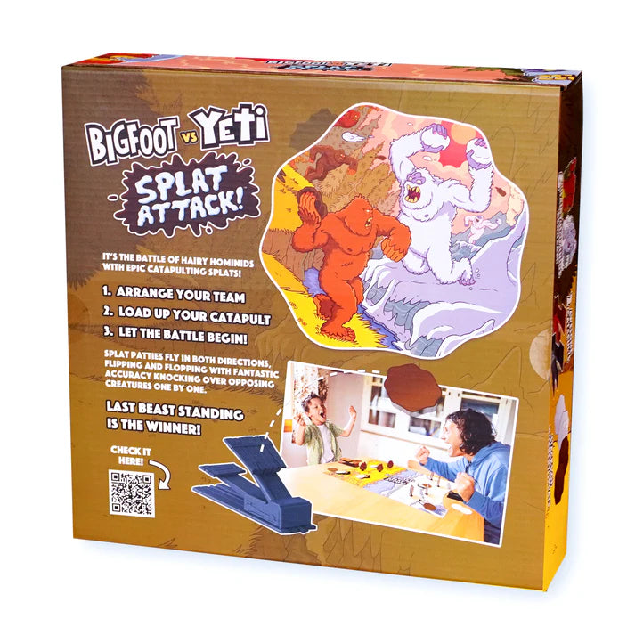Bigfoot vs Yeti - Splat Attack!
