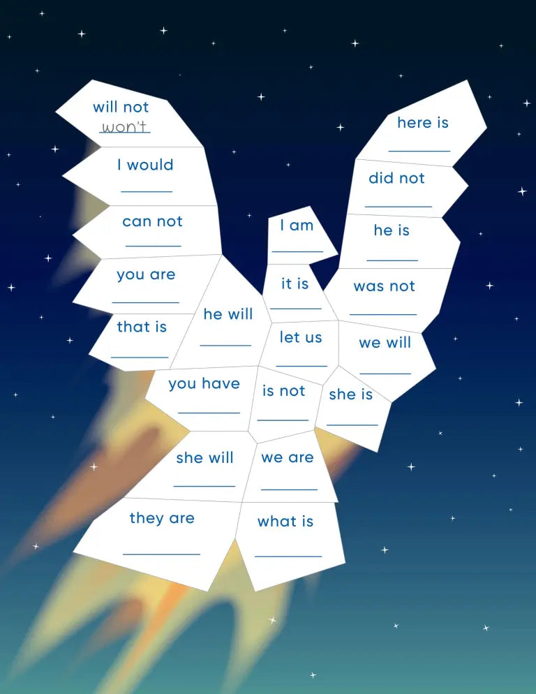 Learn By Sticker Word Study