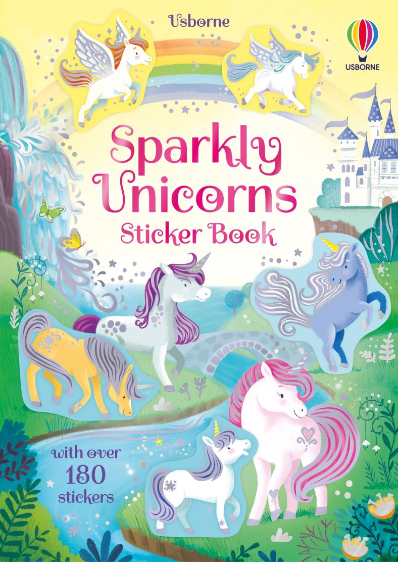 Sparkly Unicorn Stcker Book
