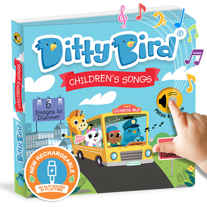 Ditty Bird Children's Songs - USB-C Rechargeable
