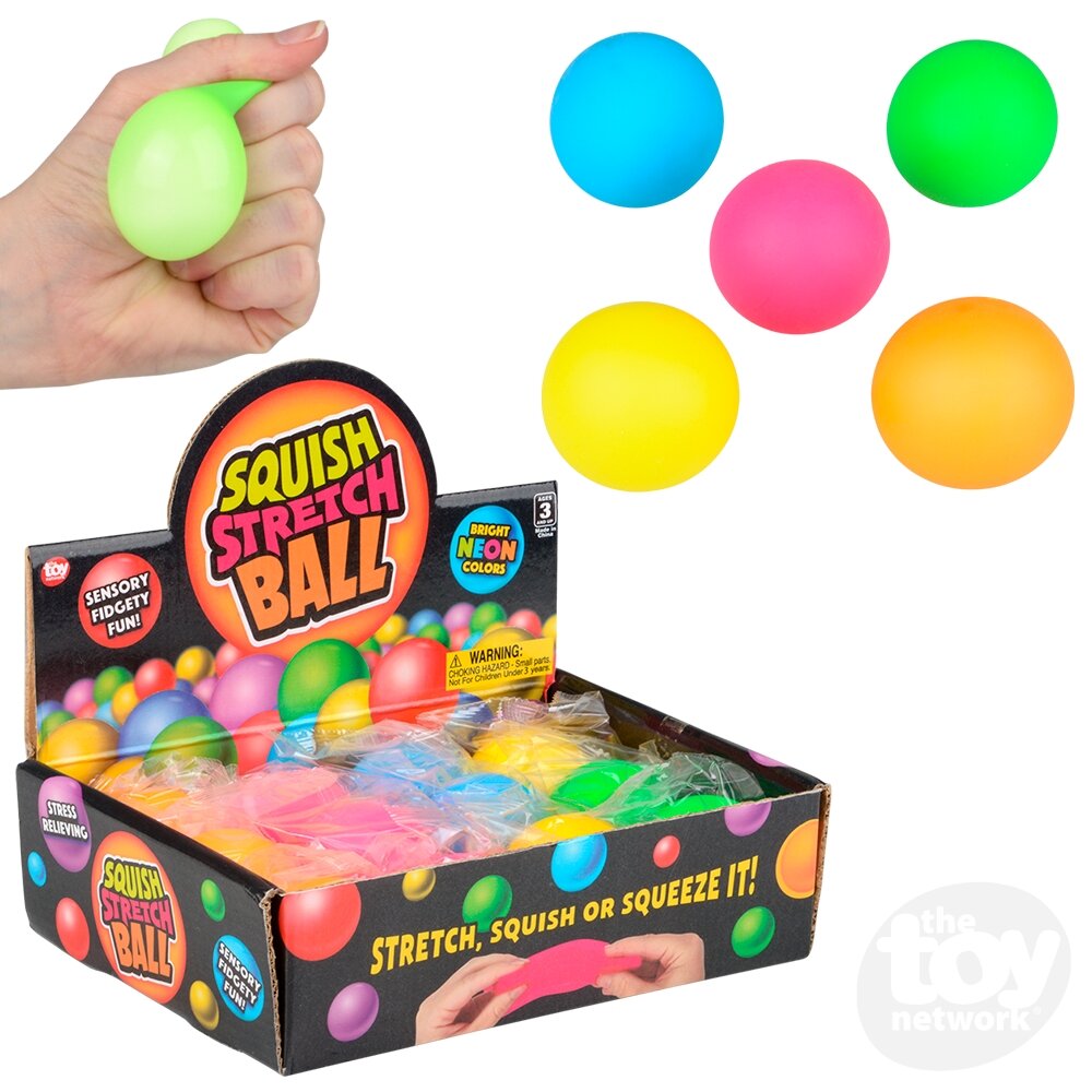 Squish And Stretch Mini Yummy Ball 1.75"