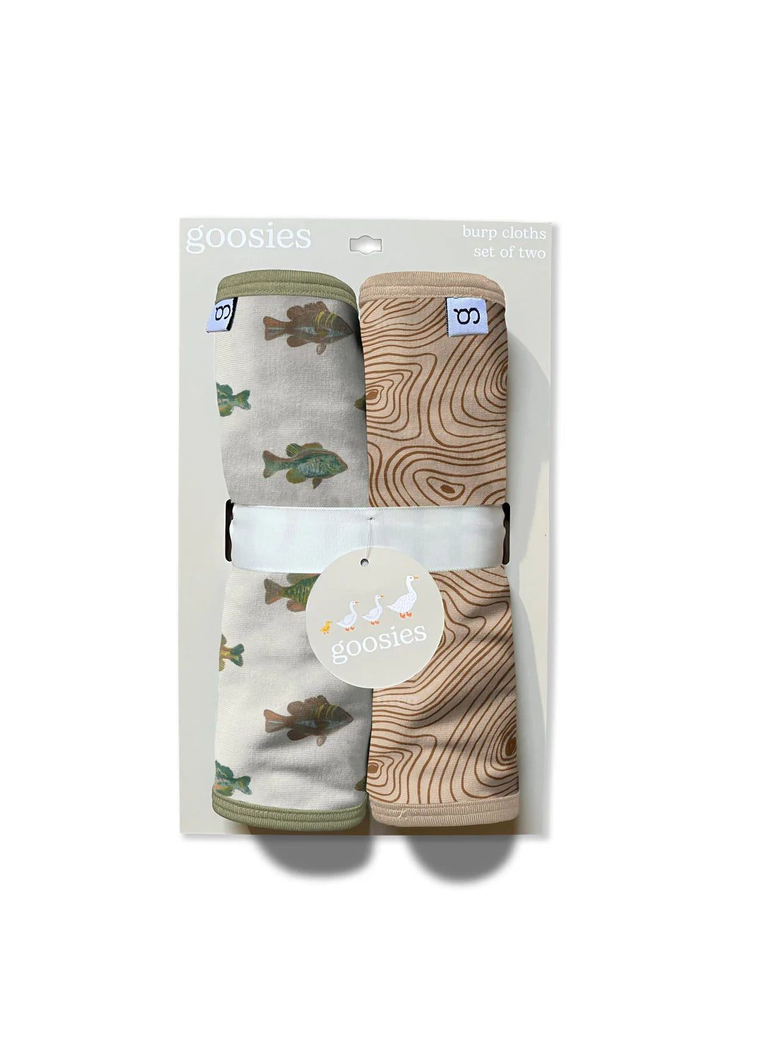 Burp Cloth Set - Lake Fish
