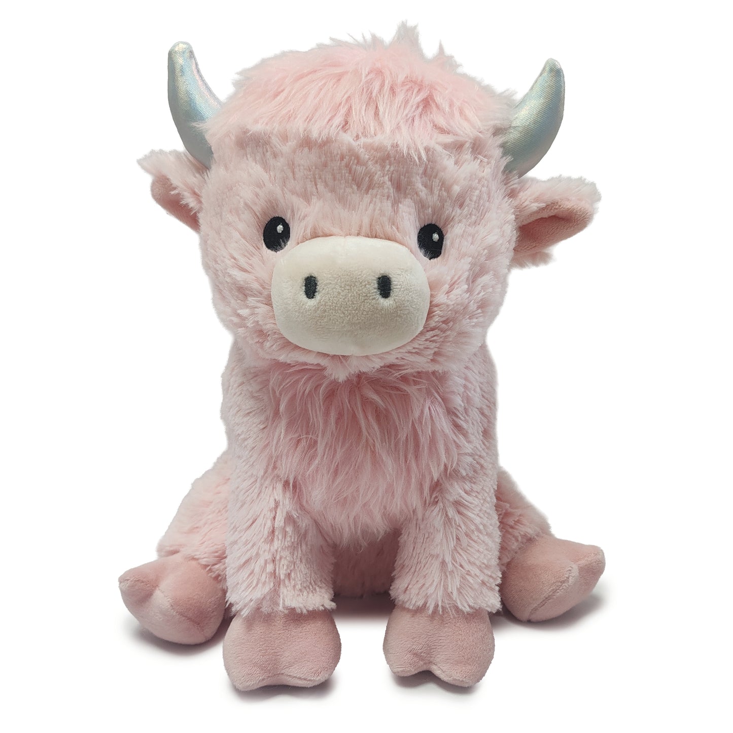 Cozy Cute Pink Highland Cow Warmie